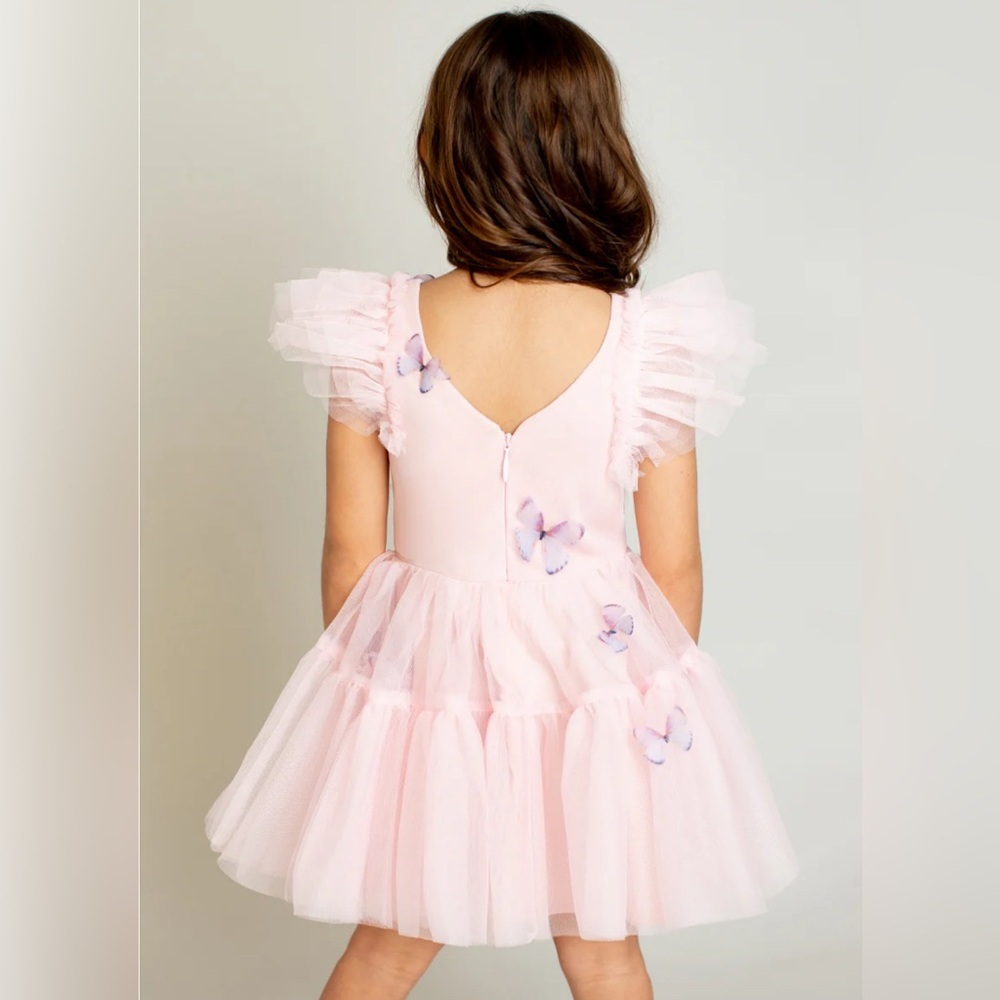 Joyfolie Size 8 Pink Lyrah Tulle Dress - Picture 3 of 7